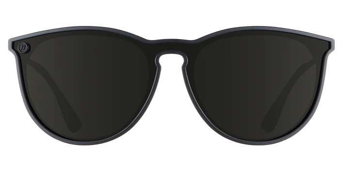 BL046 BLENDERS NORTH PARK X2 LEGEND BOUND BE6008 53 SATIN BLACK  BLACK SMOKE POLARIZED