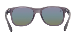 BL013 BLENDERS M CLASS X2 ROYAL BLITZ BE435 52.5 MATTE GREY  RAINBOW MIRRORED POLARIZED