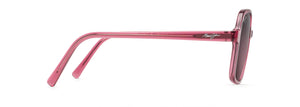 MJ474 MAUI JIM LITTLE BELL RS860-28F 55 TRANSLUCENT RASPBERRY / MAUI ROSE