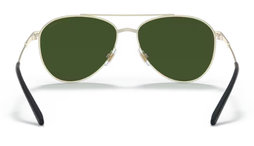 N35 ARNETTE SIDECAR AN3085 739/71 58 BRUSHED LIGHT GOLD / DARK GREEN