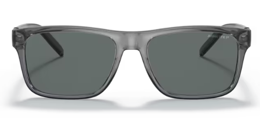 N36 ARNETTE BANDRA AN4298 278681 55 TRANSPARENT GRAY / DARK GRAY POLARIZED