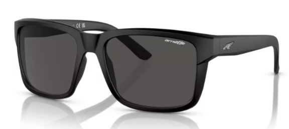 N53 ARNETTE SWINDLE AN4218 01/87 57 MATTE BLACK / DARK GREY