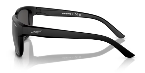 N53 ARNETTE SWINDLE AN4218 01/87 57 MATTE BLACK / DARK GREY