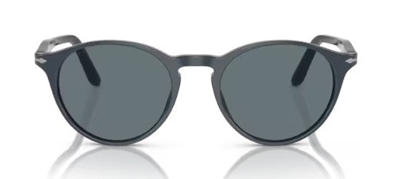 PO112 PERSOL PO3092SM 90693R 52 DUSTY BLUE / DARK BLUE POLARIZED