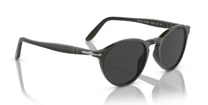 PO114 PERSOL PO3092SM 907048 52 DARK GREEN / DARK GREY POLARIZED