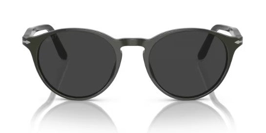 PO113 PERSOL PO3092SM 907048 50 DARK GREEN / DARK GREY POLARIZED