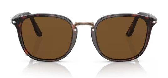 PO116 PERSOL PO3186S 24/57 53 HAVANA / BROWN POLARIZED