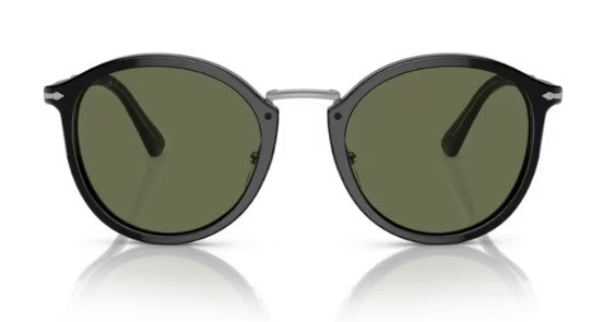 PO132 PERSOL PO3309S 95/58 53 BLACK / GREEN POLARIZED