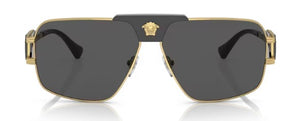 VE147 VERSACE VE2251 100287 63 GOLD / DARK GRAY