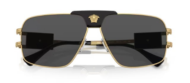 VE147 VERSACE VE2251 100287 63 GOLD / DARK GRAY