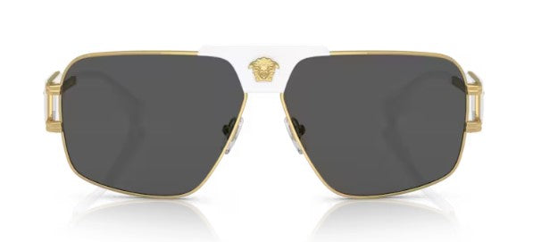 VE148 VERSACE VE2251 147187 63 GOLD / DARK GRAY