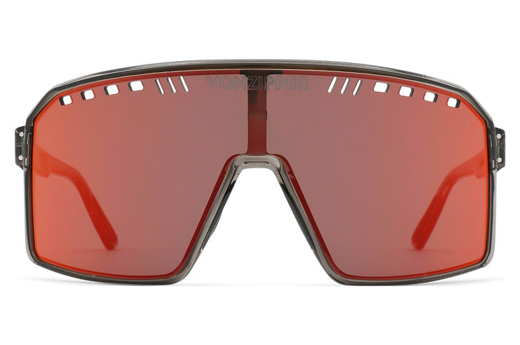 VZ145 VONZIPPER SUPER RAD AZYEY00131 XSKR GREY TRANSPARENT SATIN  BLACK FIRE
