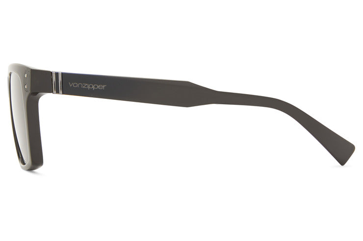 VZ139 VON ZIPPER EPISODE AZYEY00137 PSV BLACK SATIN  VINTAGE GREY POLARIZED