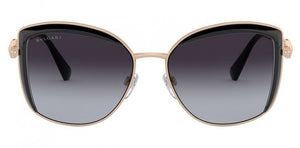 G17 BVLGARI BV6128B 20148G 56 PINK GOLD - BLACK / GRAY GRADIENT
