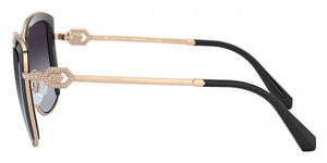 G17 BVLGARI BV6128B 20148G 56 PINK GOLD - BLACK / GRAY GRADIENT