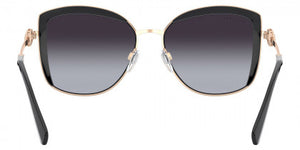 G17 BVLGARI BV6128B 20148G 56 PINK GOLD - BLACK / GRAY GRADIENT