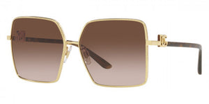 DG13 DOLCE & GABBANA DG2279 02/13 60 GOLD  GRADIENT BROWN
