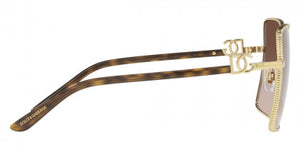 DG13 DOLCE & GABBANA DG2279 02/13 60 GOLD  GRADIENT BROWN