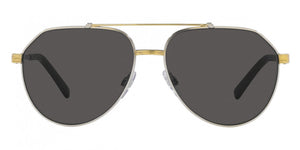 DG15 DOLCE & GABBANA DG2288 131387 59 SILVER - GOLD  DARK GRAY