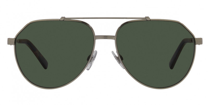 DG16 DOLCE & GABBANA DG2288 13359A 59 BRONZE  DARK GREEN POLARIZED