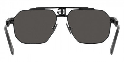 Dolce&Gabbana DG4403F 58 Dark Grey & Black Sunglasses