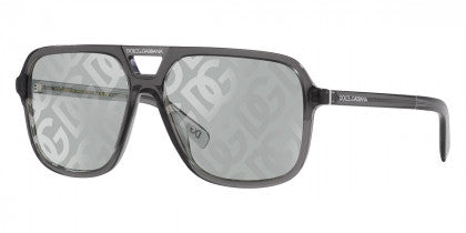 DG31 DOLCE & GABBANA DG4354 3160AL 61 GRAY LIGHT GRAY MIRRORED