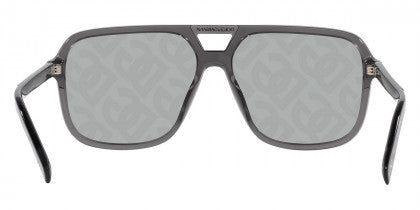 DG31 DOLCE & GABBANA DG4354 3160AL 61 GRAY LIGHT GRAY MIRRORED