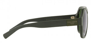 DG25 DOLCE & GABBANA DG4433 329771 58 MATTE DARK GREEN  DARK GREEN