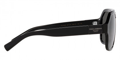 DG28 DOLCE & GABBANA DG4433 501/87 58 BLACK  DARK GRAY