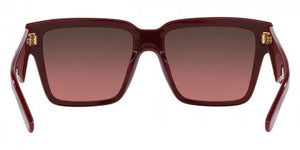 DG18 DOLCE & GABBANA DG4436 30917E 55 BORDEAUX  PINK MIRRORED SILVER GRADIENT