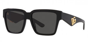DG19 DOLCE & GABBANA DG4436 501/87 55 BLACK / DARK GRAY
