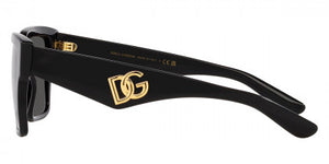 DG19 DOLCE & GABBANA DG4436 501/87 55 BLACK / DARK GRAY