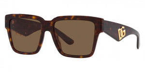DG20 DOLCE & GABBANA DG4436 502/73 55 HAVANA  DARK BROWN