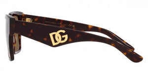 DG20 DOLCE & GABBANA DG4436 502/73 55 HAVANA  DARK BROWN
