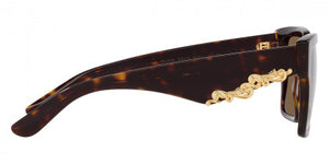 DG20 DOLCE & GABBANA DG4436 502/73 55 HAVANA  DARK BROWN