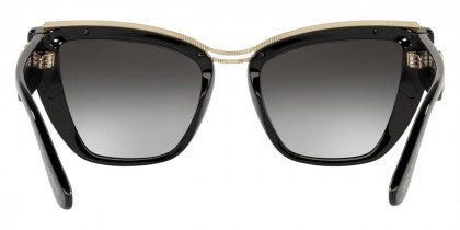 DG24 DOLCE & GABBANA DG6144 501/8G 54 BLACK  GRADIENT GRAY