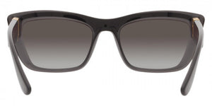 DG22 DOLCE & GABBANA DG6171 32578G 54 TRANSPARENT GRAY - BLACK  GRAY GRADIENT