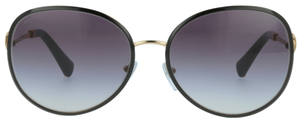 G44 BVLGARI BV6106B 20338G 59 BLACK / GREY GRADIENT