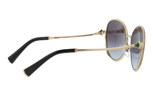 G44 BVLGARI BV6106B 20338G 59 BLACK / GREY GRADIENT