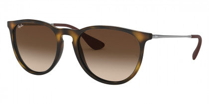 F96 RAY-BAN ERIKA RB4171F 865/13 57 RUBBER HAVANA / BROWN GRADIENT DARK BROWN