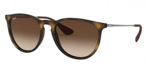 F96 RAY-BAN ERIKA RB4171F 865/13 57 RUBBER HAVANA / BROWN GRADIENT DARK BROWN