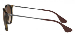 F96 RAY-BAN ERIKA RB4171F 865/13 57 RUBBER HAVANA / BROWN GRADIENT DARK BROWN