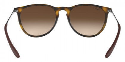 F96 RAY-BAN ERIKA RB4171F 865/13 57 RUBBER HAVANA / BROWN GRADIENT DARK BROWN