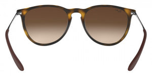 F96 RAY-BAN ERIKA RB4171F 865/13 57 RUBBER HAVANA / BROWN GRADIENT DARK BROWN