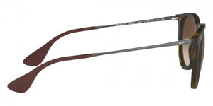 F96 RAY-BAN ERIKA RB4171F 865/13 57 RUBBER HAVANA / BROWN GRADIENT DARK BROWN