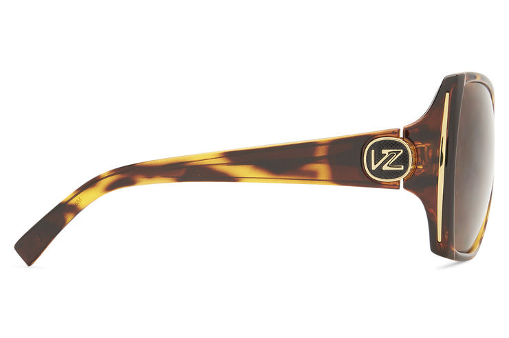 VZ140 VON ZIPPER TRUDIE SJPFJTRU PTB 63 TORTOISE  WILD BRONZE POLARIZED