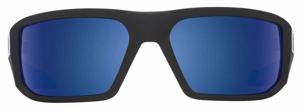 SP73 SPY MCCOY 673012374280 63 MATTE BLACK / HAPPY BRONZE WITH BLUE SPECTRA