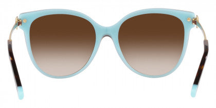 T22 TIFFANY TF4193B 81343B 55 HAVANA ON TIFFANY BLUE / BROWN GRADIENT