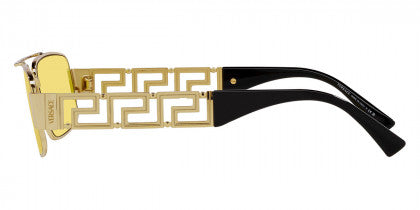 VE172 VERSACE VE2257 1002C9 60 GOLD / YELLOW MIRRORED RED