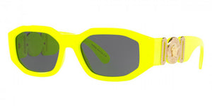 VE159 VERSACE VE4361 532187 53 YELLOW FLOURESCENT  DARK GRAY
